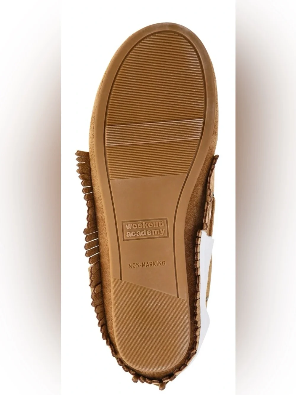 Weekend Academy Girls Embroidered Floral Moccasin Shoes